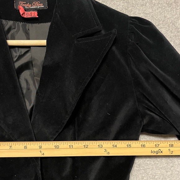 Vintage style Velvet Evie Jacket retro - Picture 9 of 11